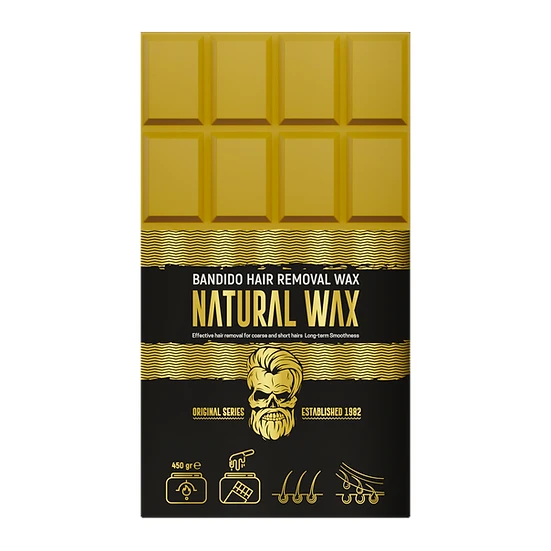 BANDIDO REMOVAL WAX NATURAL 500GR