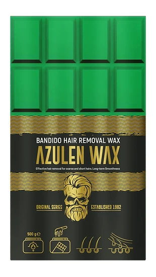 BANDIDO REMOVAL WAX AZULEN 500GR