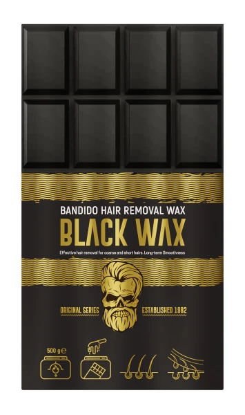 BANDIDO REMOVAL WAX BLACK 500GR